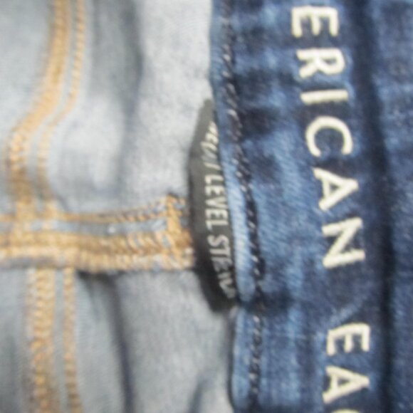 american Eagle Skinny Jeans sz 28 waist Comfy Blue Jeans Denim Blue Jeans 28x27 - Picture 4 of 6